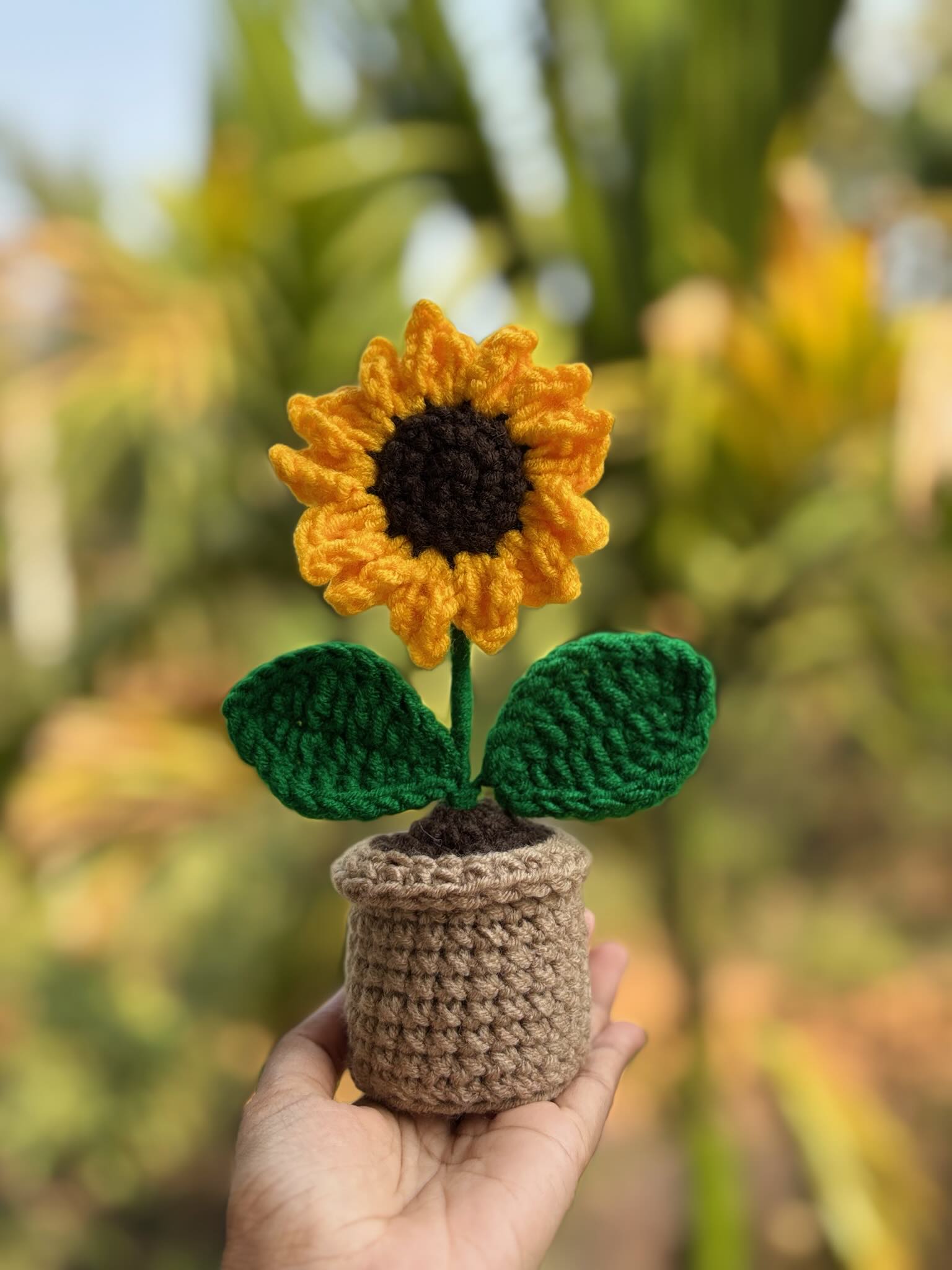 Sunflower Pot